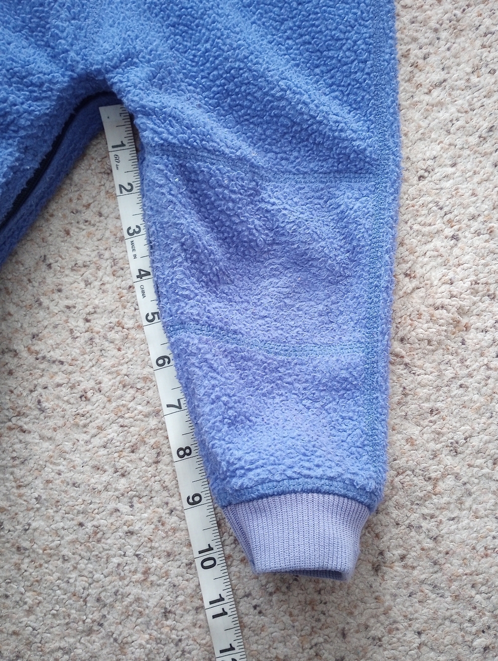 Patagonia Fleece Baby Overalls 12 Months - Picture 9 of 12
